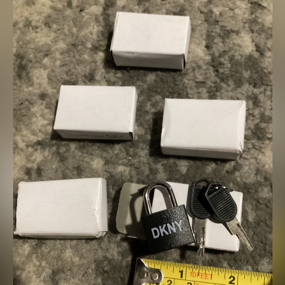 Luggage locks, DKNY lot of 5